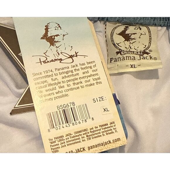 Panama Jack Women's Solid Stretch Active Short Sky Blue Size XL NWT - Picture 4 of 5